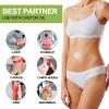 STFOCE 10pcs Castor Oil Pack Wrap, Disposable Castor Oil Pack for Belly Button, Organic Cotton Pad Self-Adhesive, Highly Absorbent, No Leakage, No Wash, Portable (Transparent) view 2