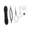 Aramox Hair Bun Maker Braiding Styling Tools DIY Accessories for Long Hair Wedding Party 9PCS Kit (No. 2 9PCS) view 4