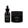 Golden Grooming Beard Bundle for Black Men | Natural Beard Growth Kit with Shea Butter (Regular, Spicy Grove) view 1