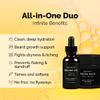 Golden Grooming Beard Bundle for Black Men | Natural Beard Growth Kit with Shea Butter (Regular, Spicy Grove) view 2