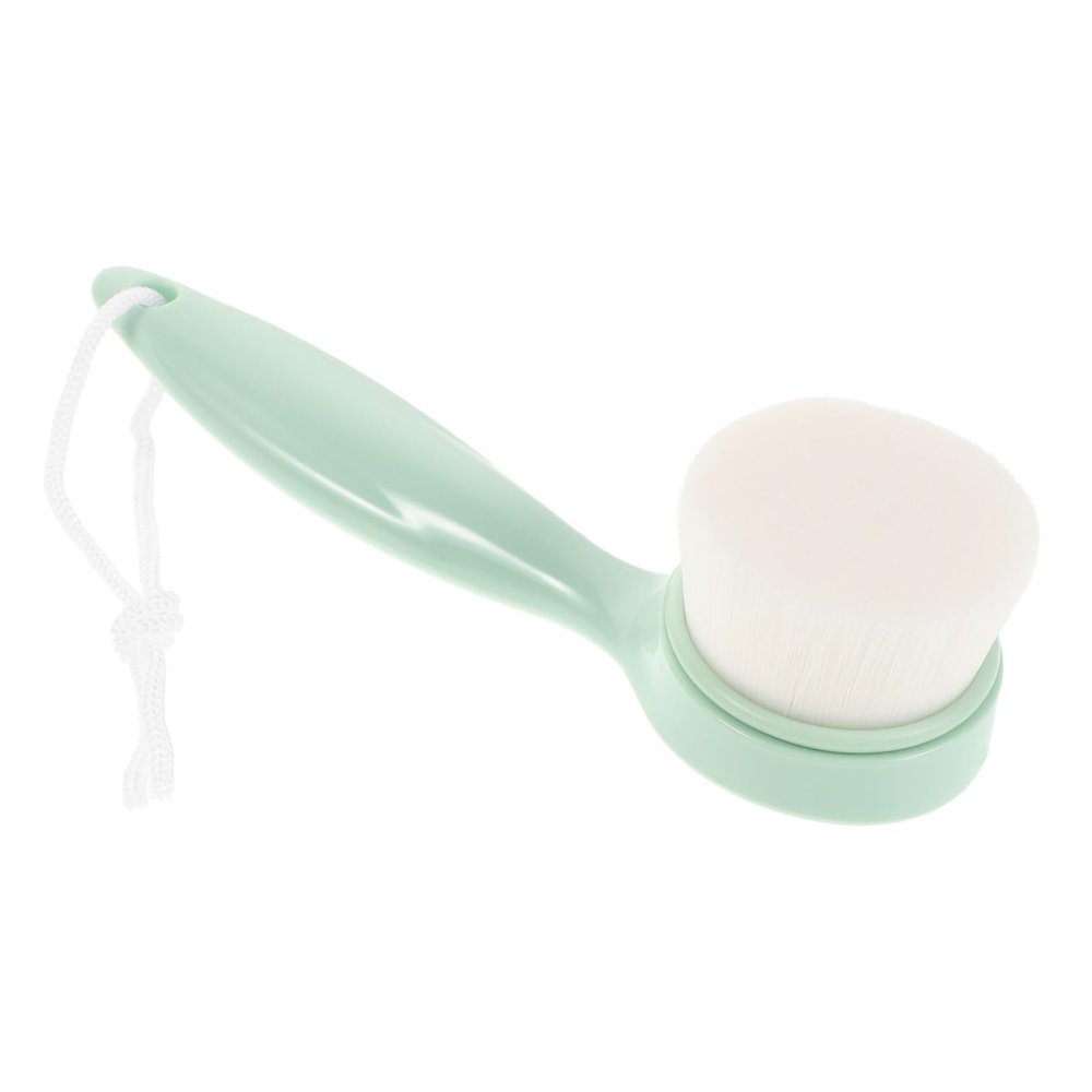 WEKADRIN Facial Cleansing Brush Exfoliating Face Brush Cleaner for Women Men Long Handle Skin Care Tool