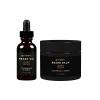 Golden Grooming Beard Bundle for Black Men | Natural Beard Growth Kit with Shea Butter (Regular, Warm Cedar) view 1