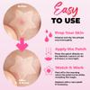560Pcs Cute Pimple Patches for Face - Hydrocolloid Acne Blemish Pimple Patches Cute Stars - Glitter, Regular, Glow in the Dark, Translucent 7 Colors, 3 Sizes Zit Stickers view 2