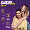 560Pcs Cute Pimple Patches for Face - Hydrocolloid Acne Blemish Pimple Patches Cute Stars - Glitter, Regular, Glow in the Dark, Translucent 7 Colors, 3 Sizes Zit Stickers view 4