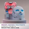 Shark CryoGlow LED Face Mask with Under-Eye Cooling, Anti-Ageing & Blemish Repair, Red & Blue LED, Infrared Light Therapy, USB-C, Remote Control, Storage Bag, Lilac Chill, FW312PL view 2