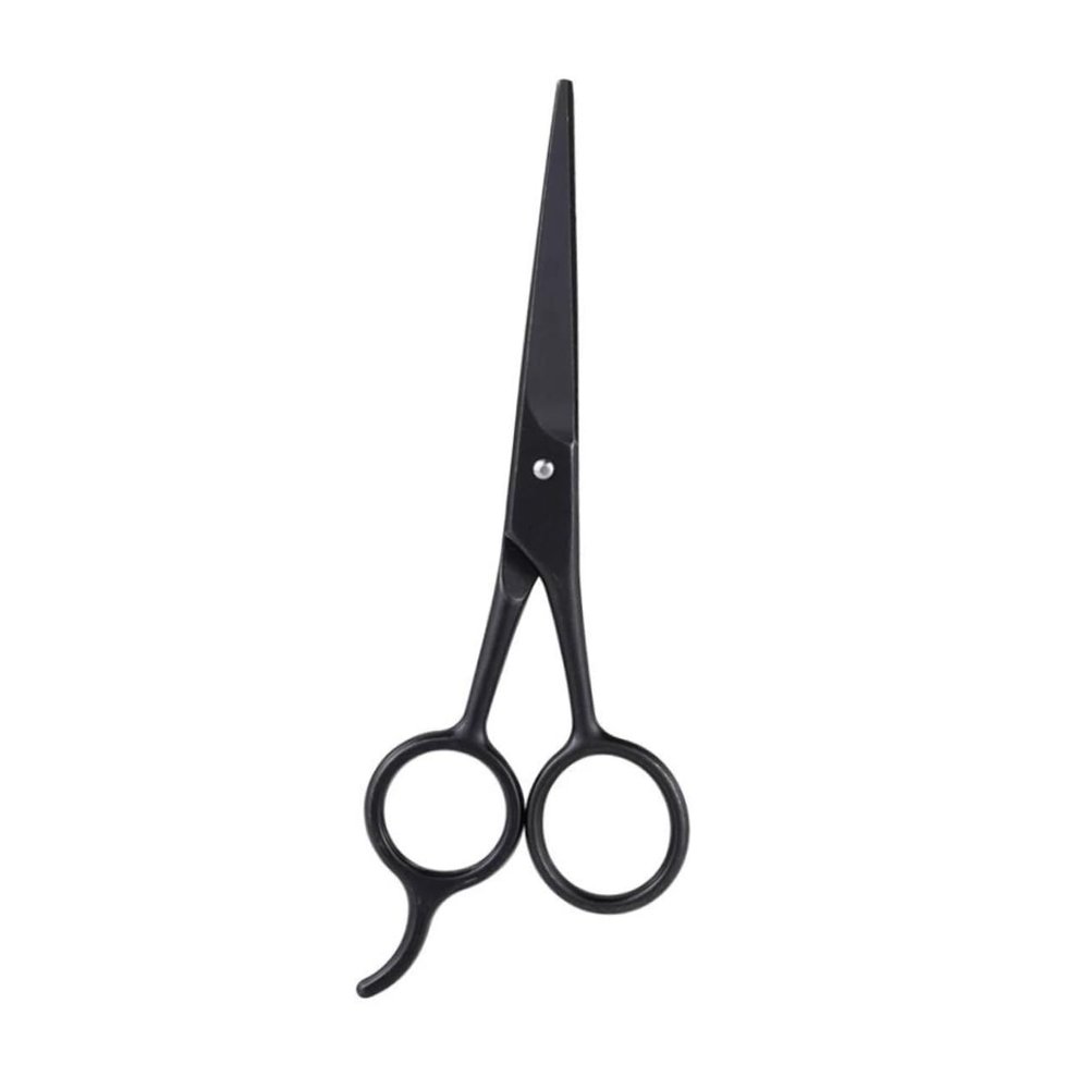 Operitacx Quality Stainless Steel Scissors for Men Beard Eyebrow Care Practical Hairdressing Tool