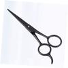 Operitacx Quality Stainless Steel Scissors for Men Beard Eyebrow Care Practical Hairdressing Tool view 4