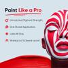 Blue Squid PRO Red Face Paint Stick - Waterproof Body Paint for Adults & Kids Eye Black Baseball, Eyeblack Softball - Vegan Hypoallergenic Twist-Up Non-Toxic Makeup Stick for Cosplay, Sports & SFX view 4