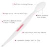Lip Scrub Brush,Double-Sided Silicone Exfoliating Lip Brush Tool for Smoother and Fuller Lip Appearance,White,2pcs view 4
