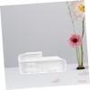 ARTSEWPLY Makeup Drawer Organizer Countertop Makeup Display Organizer Dividers White view 4