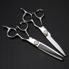 Hair Clippers Hair Cutting Scissors, 6 Inch Professional Japan 440c Upscale Scissor Gem Hair Scissors Cutting Barber Haircut Thinning Shears Hairdresser Scissors Set view 2