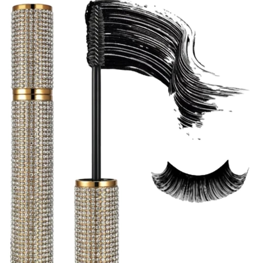 BEAUTELE COSMETICS Rebel Defined Mascara, the best recipe for lashes, waterproof, smudge-resistant, lengthening + thickening 0.13 FL oz, black