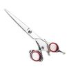 360 Rotating Handle Hair Cutting Scissors - Professional Barber Shears for Effortless Hair Trimming and Styling, Ideal for Bangs, Layering, and Thinning,A (B) view 2