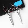 360 Rotating Handle Hair Cutting Scissors - Professional Barber Shears for Effortless Hair Trimming and Styling, Ideal for Bangs, Layering, and Thinning,A (B) view 4