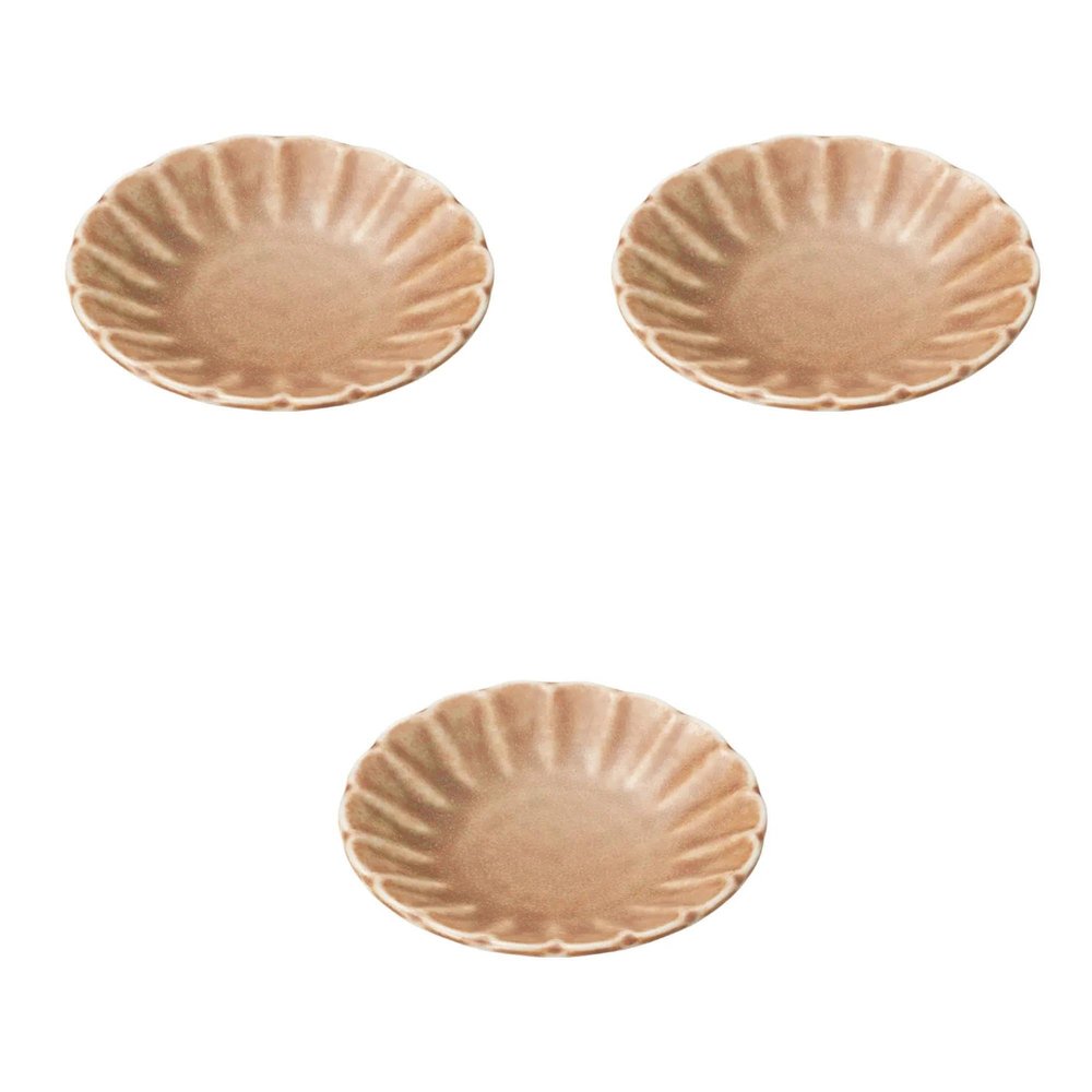 Set of 3 Tea Mat Sharpener 3.0 Plates [4.0 x 0.8 inches (10.1 x 2 cm)] | Small Plates Setomonohonpo