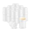 10 Pack 30g/1oz Empty Platic Deodorant Containers Top-Fill Deodorant Bottles Refillable Twist-Up Deodorant Tubes For DIY Deodorant Lip Balm Aromatherapy Lotion Stick (white) view 1