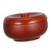 DECOMELODY Shaving Soap Bowl with Lid Natural Foaming Box for Men Easy Lathering Shaving Cream Cup Skin-friendly Grooming Tool for view 1