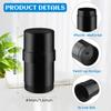 10 Pack 30g/1oz Empty Platic Deodorant Containers Top-Fill Deodorant Bottles Refillable Twist-Up Deodorant Tubes For DIY Deodorant Lip Balm Aromatherapy Lotion Stick (black) view 2