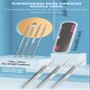 Blackhead Remover Tweezers, with Storage Case and Mirror Stainless Steel Blackhead Remover Kit, Craft Tweezers Acne Remover Tools (8pcs) view 4