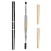 Unaone Eyebrow Brush - 2 PCS Professional Dual-Ended Angled Eye Brow Brush Applicator For Shaping and Filling Brows Lash Eyeliner view 1