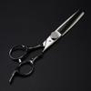 6.0-Inch Floral Handle Hair Cutting Scissors - 17.5cm JP440C Stainless Steel Professional Shears with Antler Tooth Thinning Blade,B (A) view 3