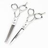 6.0-Inch Left-Handed Hairdressing Scissors Set - Professional Flat, Thinning, and Texturizing Shears for Left-Handed Users,A (A) view 2