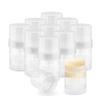 10 Pack 30g/1oz Empty Platic Deodorant Containers Top-Fill Deodorant Bottles Refillable Twist-Up Deodorant Tubes For DIY Deodorant Lip Balm Aromatherapy Lotion Stick (clear) view 1