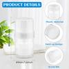 10 Pack 30g/1oz Empty Platic Deodorant Containers Top-Fill Deodorant Bottles Refillable Twist-Up Deodorant Tubes For DIY Deodorant Lip Balm Aromatherapy Lotion Stick (clear) view 2