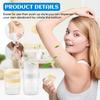 10 Pack 30g/1oz Empty Platic Deodorant Containers Top-Fill Deodorant Bottles Refillable Twist-Up Deodorant Tubes For DIY Deodorant Lip Balm Aromatherapy Lotion Stick (clear) view 3