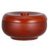 LAPYAPPE Shaving Soap Bowl with Lid Wooden Hair Shaving Holder for Rich and Easy Lathering for Men Grooming and Barbershop Use view 1