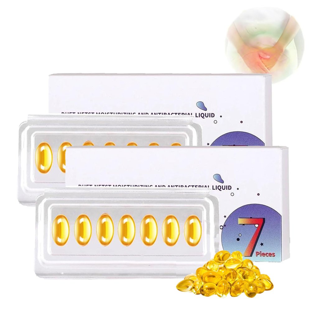 7 Piezas Women'S Moisturizing Firming Lotion Pills,Stay Clear & Fresh, Revert To Tight And Tender State,1 Box 7 Capsules (2)