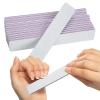 25 Pcs Rough Nail File 100/180 Grit,Heavy Duty Nail Files for Acrylic/Natural Nails,Coarse Nail File for Home and Salon Use (25 Square) view 1