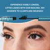 2 Pack Volumizing Mascara for Older Women 60 Plus - Lengthening & Thickening Formula, Smudge-Proof, Clump-Free, Waterproof Mascara for Thin Lashes, Ultra-Defining Lash Lift for Mature Eyes (Black, 2) view 4