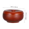 BUGUUYO Shaving Soap Bowl for Men Easy Lathering Shaving Mug with Lid Wooden Design for Rich Generation Grooming Tool view 2