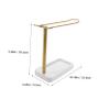 Alipis Hairband Holder Organizer for Girls Hair Accessories Display Rack and Storage for Jewelry and Hair Ties Space-saving Design for Use view 2