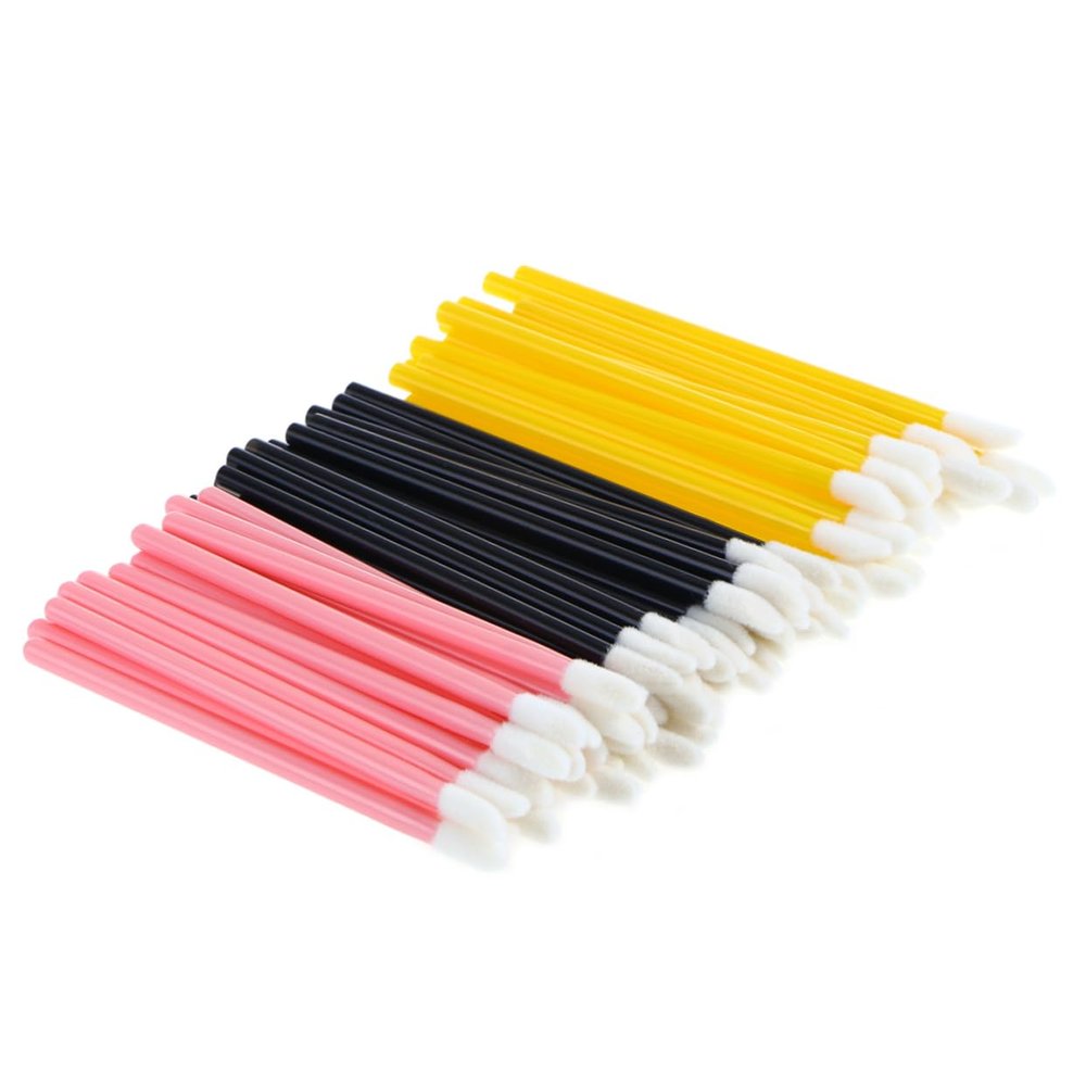 HONMEET 300pcs Lip Brush Applicators Soft Bristle Lipstick Applicator Wands for Easy Application