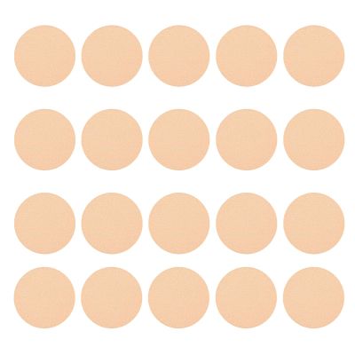 20 PCS Facial Rounds Sponges Round Cosmetic Sponges for Makeup Cushion Pads Blending Sponge Applicator Facial Powder Puff Beige