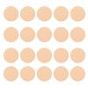 20 PCS Facial Rounds Sponges Round Cosmetic Sponges for Makeup Cushion Pads Blending Sponge Applicator Facial Powder Puff Beige view 1
