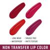 HUDA.CRUSH Beauty Set of 4 Liquid Matte Mini Lipstick - Long Lasting & Waterproof Lipstick Combo Pack Of Red, Deep Red, Wine & Pink Shades for Women and Girls view 2