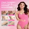 Bikini Trimmer for Women, Dovety 3 in 1 Painless Electric Razors for Women, Rechargeable Pubic Hair Trimmer Electric Shaver for Legs Body Facial Hair, IPX7 Waterproof, Ceramic Blade, USB Charge Dock view 4