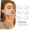 Baluue 200pcs Ultra-thin Disposable Eye Mask Sheets for Moisturizing Hydration Travel-friendly Eye Patches for Skincare Spa and Diy Treatments Gentle Care for Delicate Area view 3