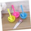 HONMEET 3set Diy Facial Mask Bowl Set Pink Yellow Blue Measuring Spoon Brush for Skincare for Mixing Homemade Facial Masks and Beauty Treatments view 4