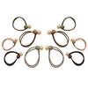 10 Pieces Artificial Pearl Elastic Hair Ties Classic Hair String Pearl Hair Scrunchies Hair Ring Elegant Ponytail Holder for Women Lady, Color Random view 1