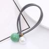10 Pieces Artificial Pearl Elastic Hair Ties Classic Hair String Pearl Hair Scrunchies Hair Ring Elegant Ponytail Holder for Women Lady, Color Random view 4