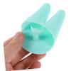 Baluue 3pcs Cute Rabbit Ear Face Scrubber Silicone Face Wash Brush Manual Cleansing Tool Exfoliating Brush Soft Bristles Deep Cleaning Skin Care Kit view 3