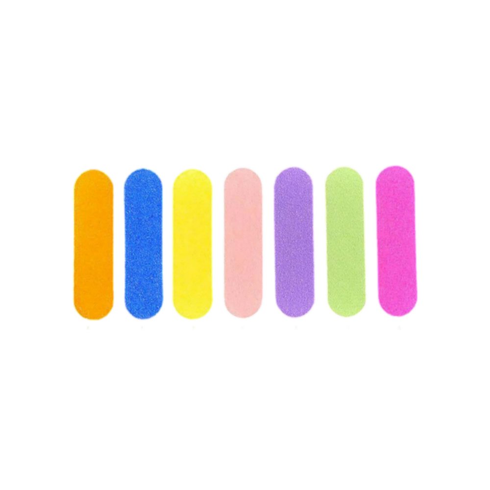 20 PCS Mini Color Nail Files Double Sided Nail Files Disposable Emery Boards Manicure Pedicure Tools for Home