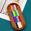 20 PCS Mini Color Nail Files Double Sided Nail Files Disposable Emery Boards Manicure Pedicure Tools for Home view 2