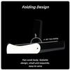 4 Pcs Folding Pocket Combs for Men - Stainless Steel Fine Tooth Hair Beard Combs for Styling Hair, Beard or Mustache Care, Compact Design for Travel & Everyday Grooming (Silver) view 3