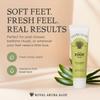 Royal Aruba Aloe Luxe Foot Cream - Nourishing and Hydrating Formula with Minty Scent - 6 Oz tube view 4