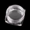 1/10pcs 3g Cream Jar Clear Empty Makeup Tins Beads Storage Box Pots Cosmetic Container Bottle Case view 4